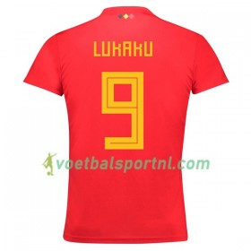 België Lukaku 9 Dames Thuis Shirt WK voetbal 2018